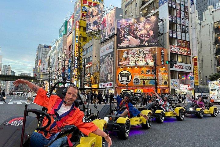 日本橋から東京旧市街とスカイツリーゴーカートツアー