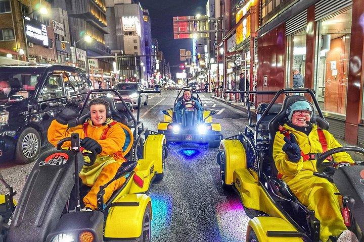 日本橋から東京旧市街とスカイツリーゴーカートツアー