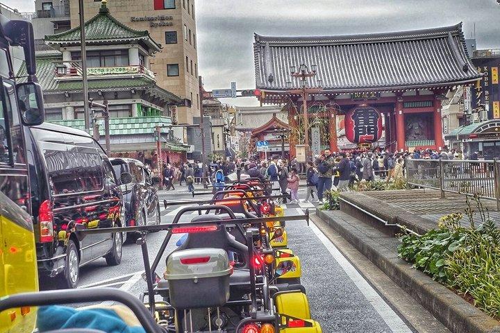 日本橋から東京旧市街とスカイツリーゴーカートツアー
