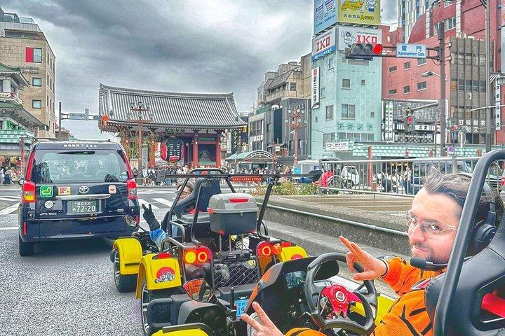Tokyo Oldtown and Skytree Go Kart Tour from Nihonbashi