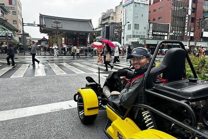 日本橋から東京旧市街とスカイツリーゴーカートツアー