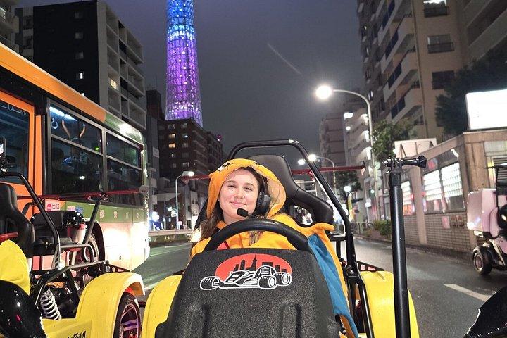 日本橋から東京旧市街とスカイツリーゴーカートツアー