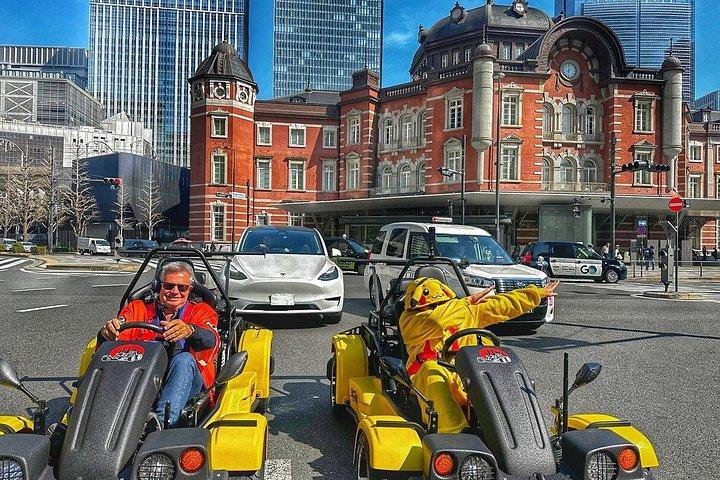 日本橋から東京旧市街とスカイツリーゴーカートツアー
