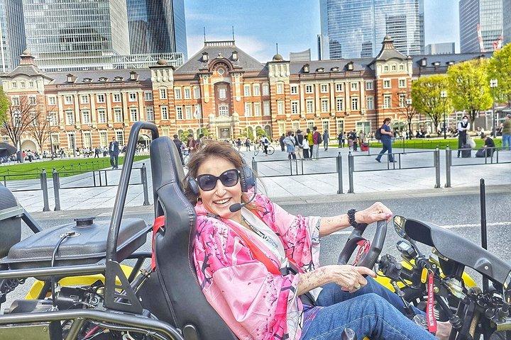日本橋から東京旧市街とスカイツリーゴーカートツアー