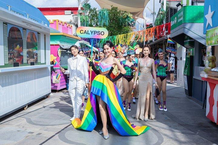 Asiatiqueでのバンコクカリプソキャバレーナイトショー