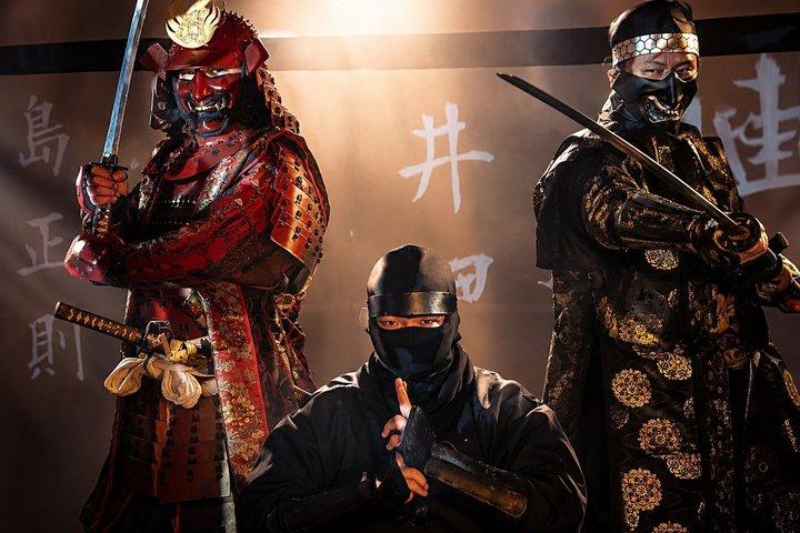 1 Stunde Samurai Ninja Show in Gion Kyoto