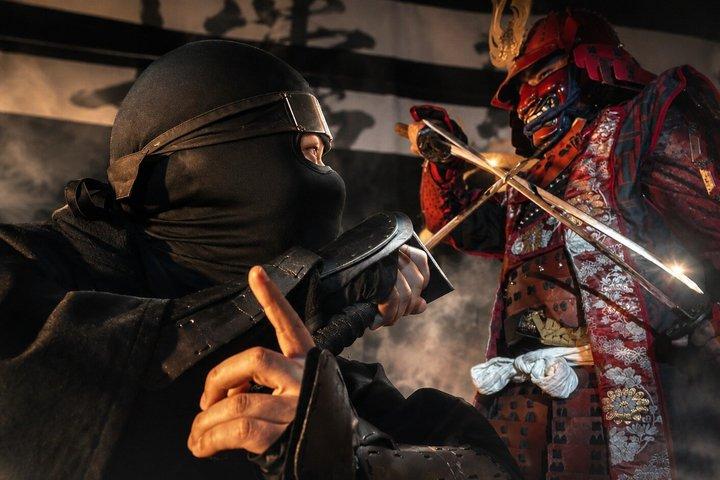 1 Stunde Samurai Ninja Show in Gion Kyoto