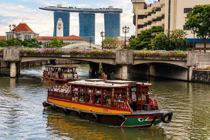 Tour a pie por Singapur: Río, Merlion & Marina Bay
