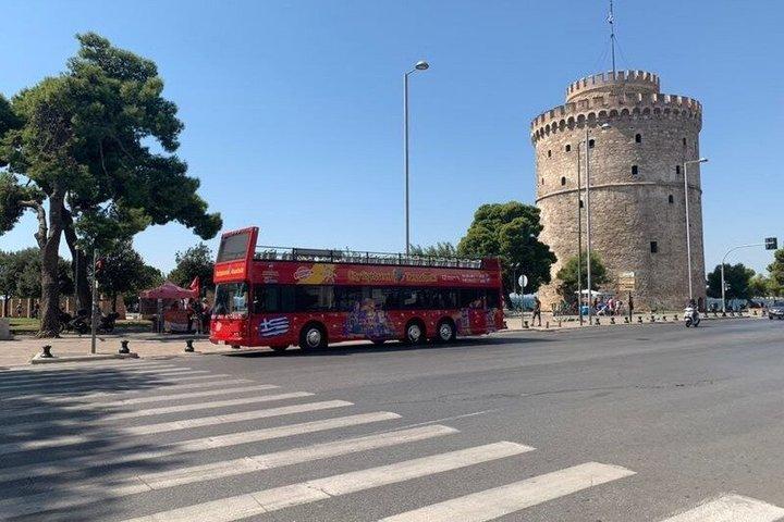 Visite de la ville de Thessalonique en bus à arrêts multiples