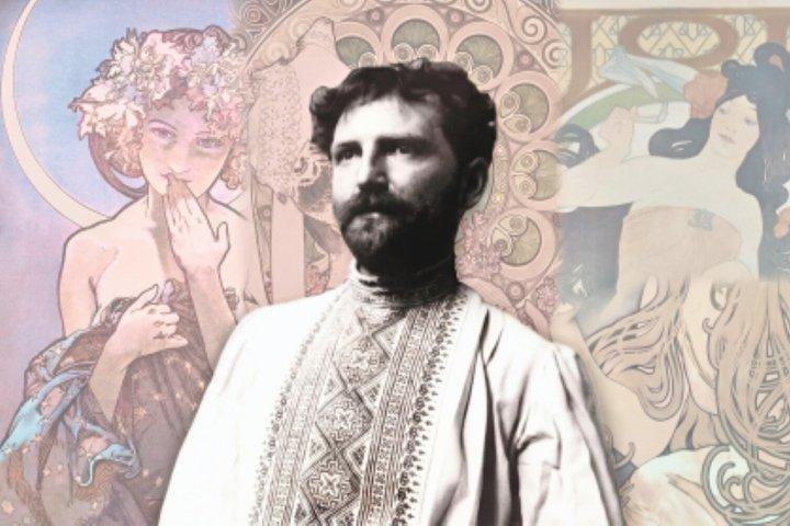 Prag Alfons Mucha Museum Billetter og lydguide