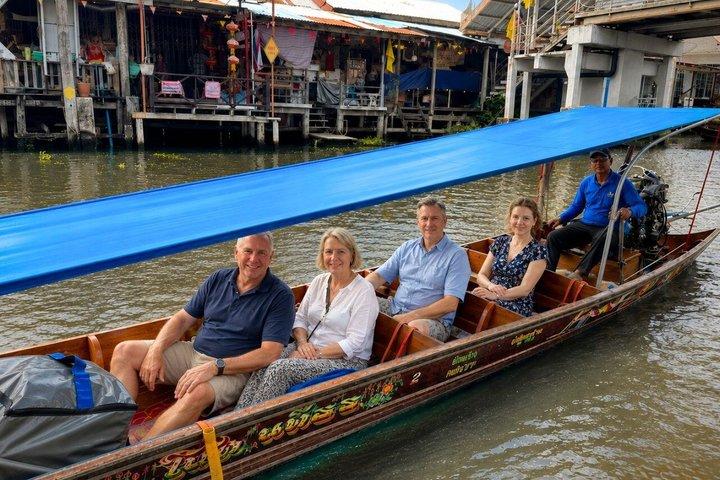 Damnoen Saduak Drijvende Markt & Spoorwegmarkt Tour vanuit Bangkok