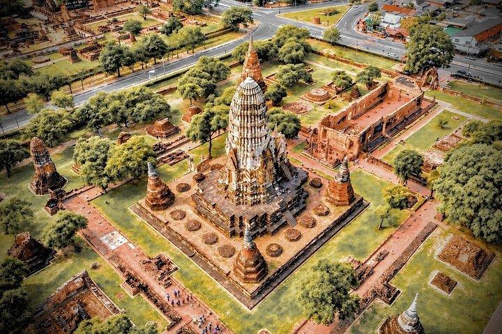 Bangkok : Privé Ayutthaya-ervaring met boottocht en tickets