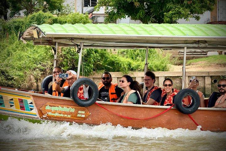 Bangkok : Privé Ayutthaya-ervaring met boottocht en tickets