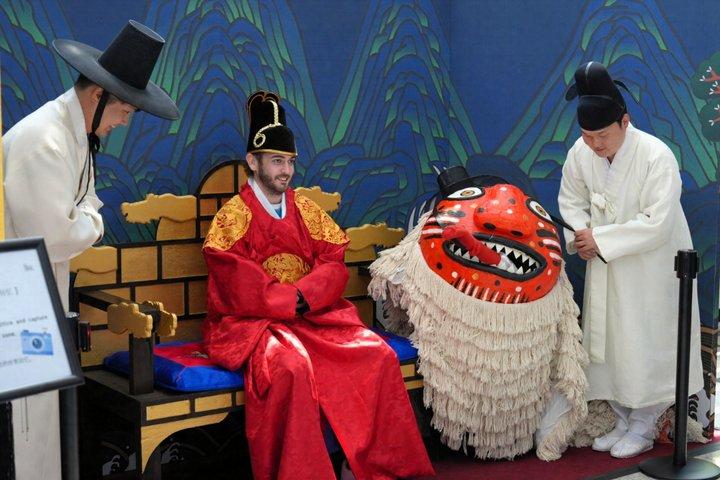 水原要塞で韓国語民俗村＆グガク体験