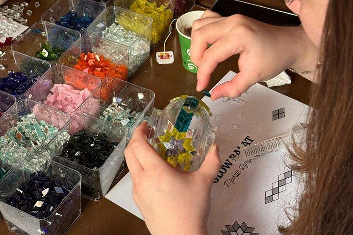Balatイスタンブールトルコモザイクランプワークショップ-すべて含まれる