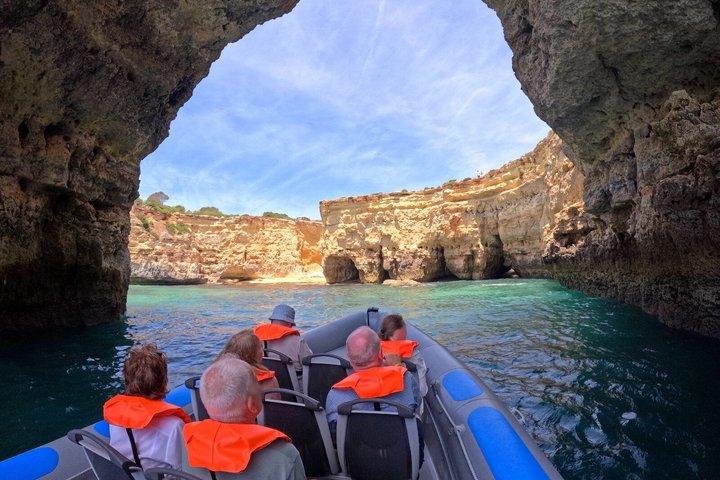 Benagil huler og delfiner fra Albufeira