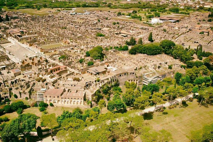 ローマ発リモンチェロで行くポンペイ遺跡＆ソレント日帰り旅行
