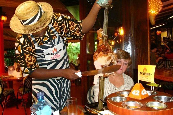 Carnivore Restaurant Nairobi Eetervaring met Vervoer