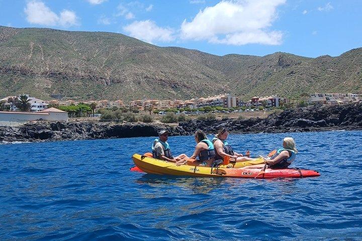 Excursion en kayak dans la baie de Los Cristianos