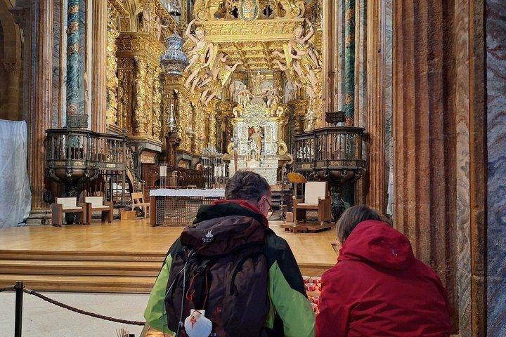 Privétour Santiago de Compostela vanuit Porto met pelgrimsmis