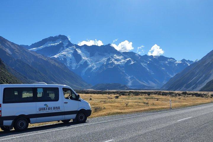Christchurch à Twizel via Mt Cook 1 aller simple