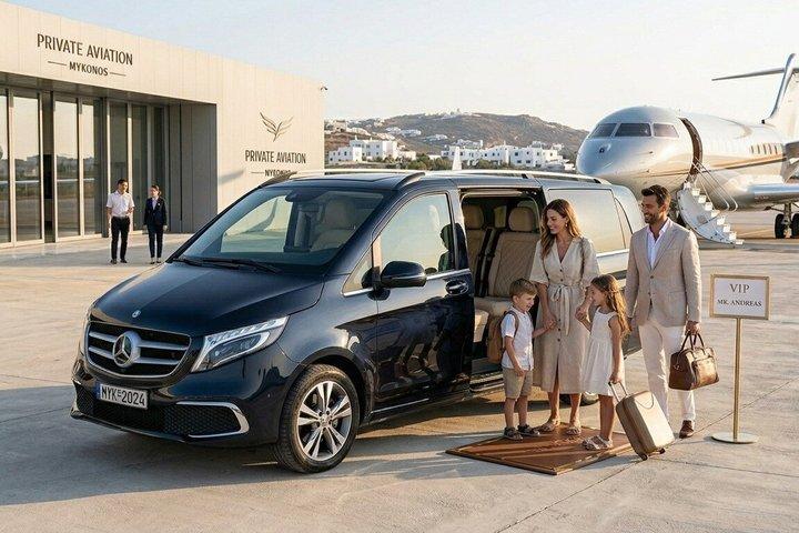 ミコノスプライベート送迎サービス–空港、港、ホテル送迎