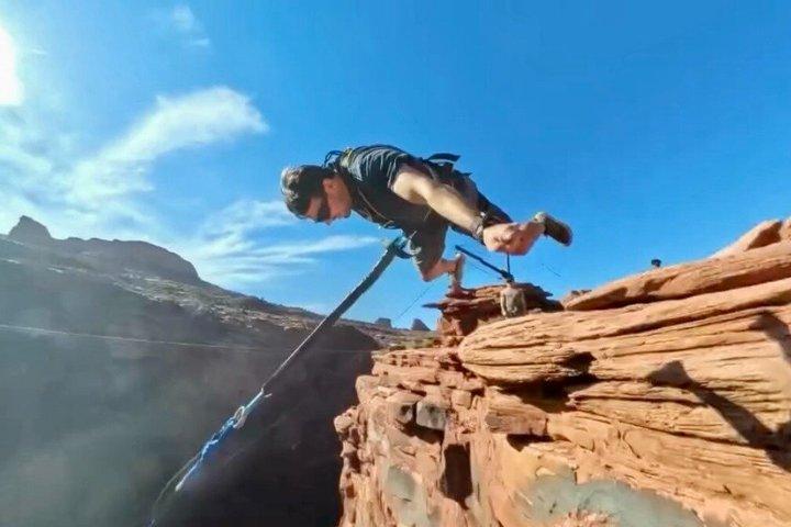 Rope Swing Adventure i Moab, Utah