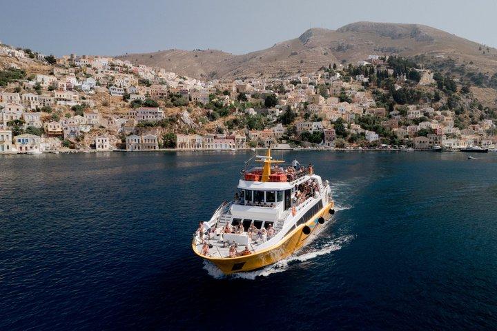 Full Day Symi Island Cruise from Rhodes with Swim Stop