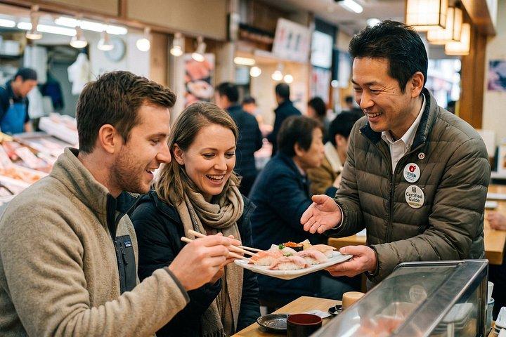 Kanazawa Sushi and Seafood Food Private Tour with Licensed Guide