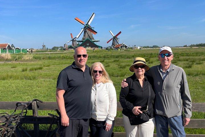Windmühlen Amsterdam : Private Windmühlentour und Bootsfahrt