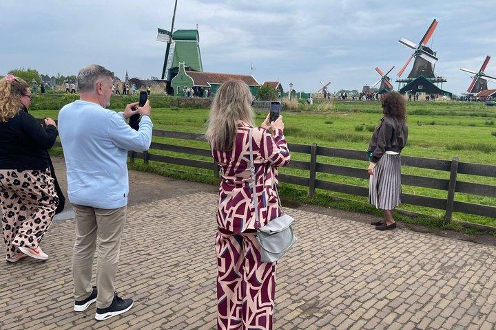 Windmühlen Amsterdam : Private Windmühlentour und Bootsfahrt