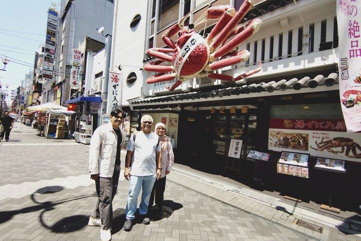 Osaka Dotonbori Street Food Visite privée avec Guide licencié