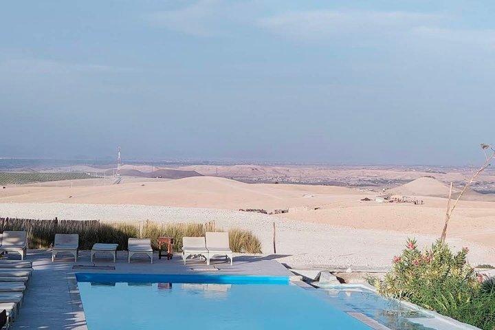 Marrakech:Agafay Desert Overnight with Sunset Quad Bike & Dinner