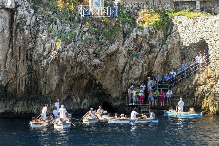 Dagtocht Capri, Anacapri en Blauwe Grot vanuit Sorrento
