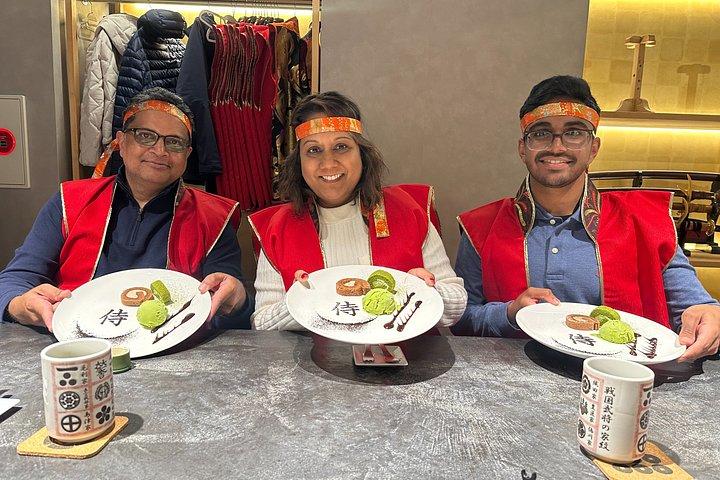Luxury Sushi Making & Samurai Dining Experience in Asakusa, Tokyo