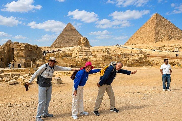 Private Giza Pyramids, Sphinx, Old Cairo & St. Simon Monastery