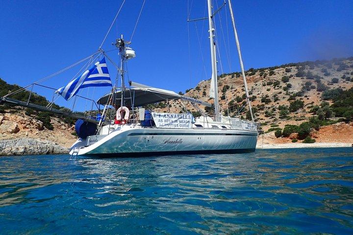Privé volledige dag zeilen avontuur Paros naar Naxos Experience
