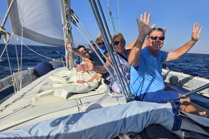 Privé volledige dag zeilen avontuur Paros naar Naxos Experience