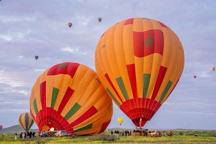 Volo in mongolfiera con colazione berbera