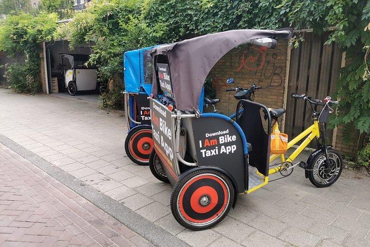 2 Stunden private Rikscha-Tour durch Amsterdam