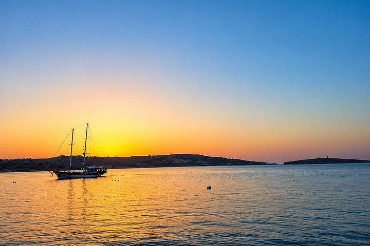 Sunset Cruise to Comino, Blue Lagoon and Caves