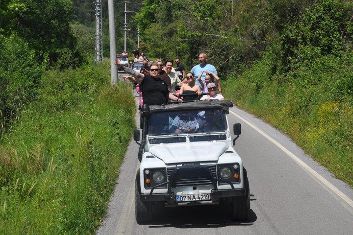 Alanya Sapadere Canyon Jeep Safari med vandfald og frokost
