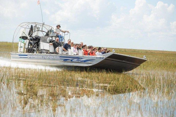 Miami Everglades Roofless Airboat Adventure com Hotel Pickup