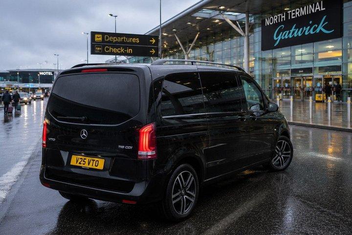 Privater Mercedes Transfer Flughafen London Gatwick Zentrum London