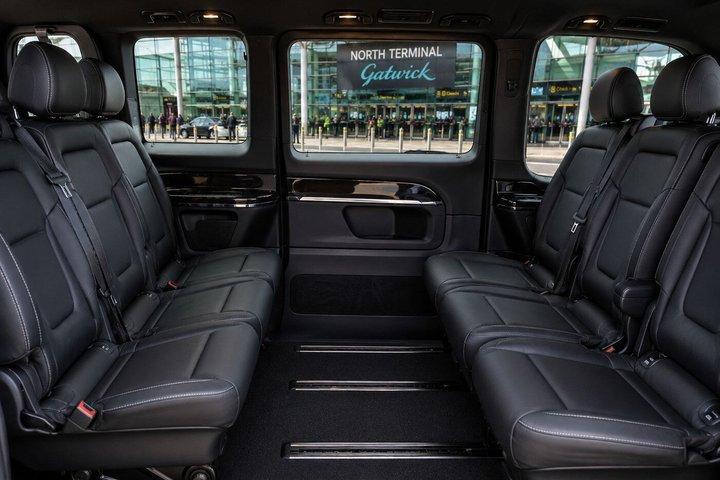 Privater Mercedes Transfer Flughafen London Gatwick Zentrum London
