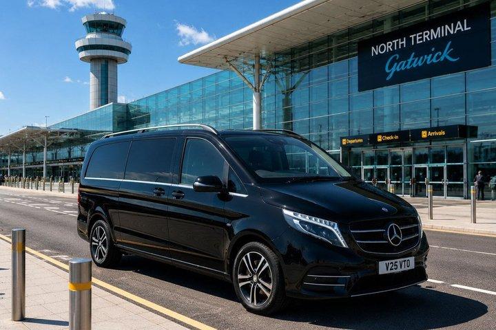 Privater Mercedes Transfer Flughafen London Gatwick Zentrum London
