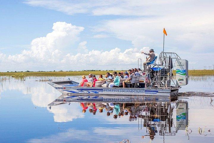 ソーグラスパーク：プライベートエバーグレーズエアボートアドベンチャー