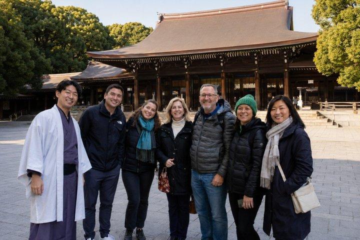 Sacred Meiji Jingu: tour a piedi con un rituale shintoista dal vivo