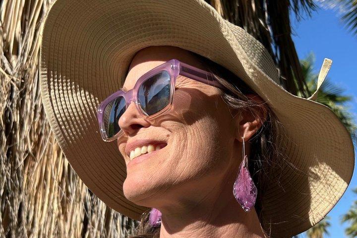 Jewelry creations with Palm Springs Flower Petals