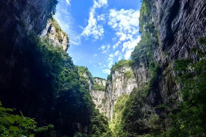 Chongqing Wulong Naturlige tre broer og Longshuixia Gorge